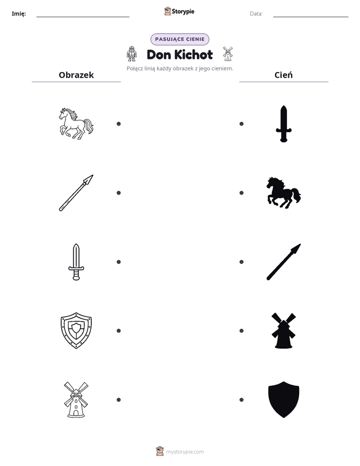 Dopasowanie cieni
