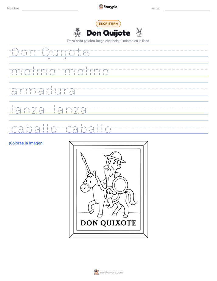 Práctica de Escritura