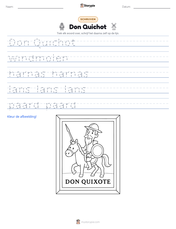 Schrijf Oefening