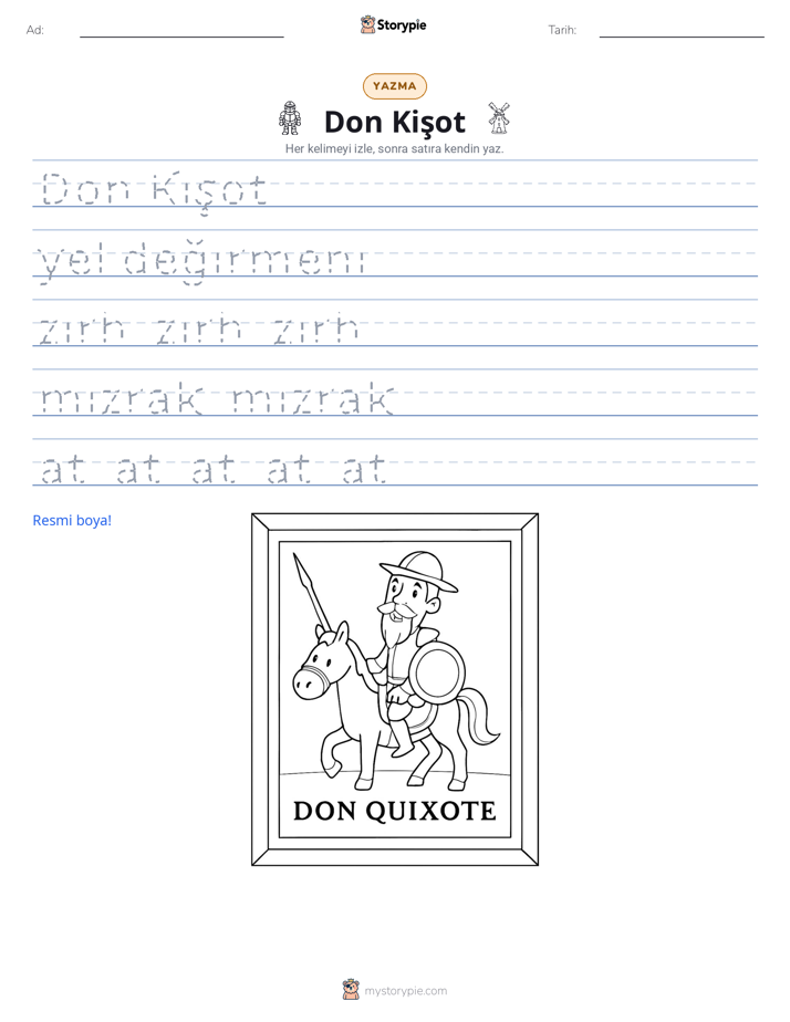 Yazma Pratiği