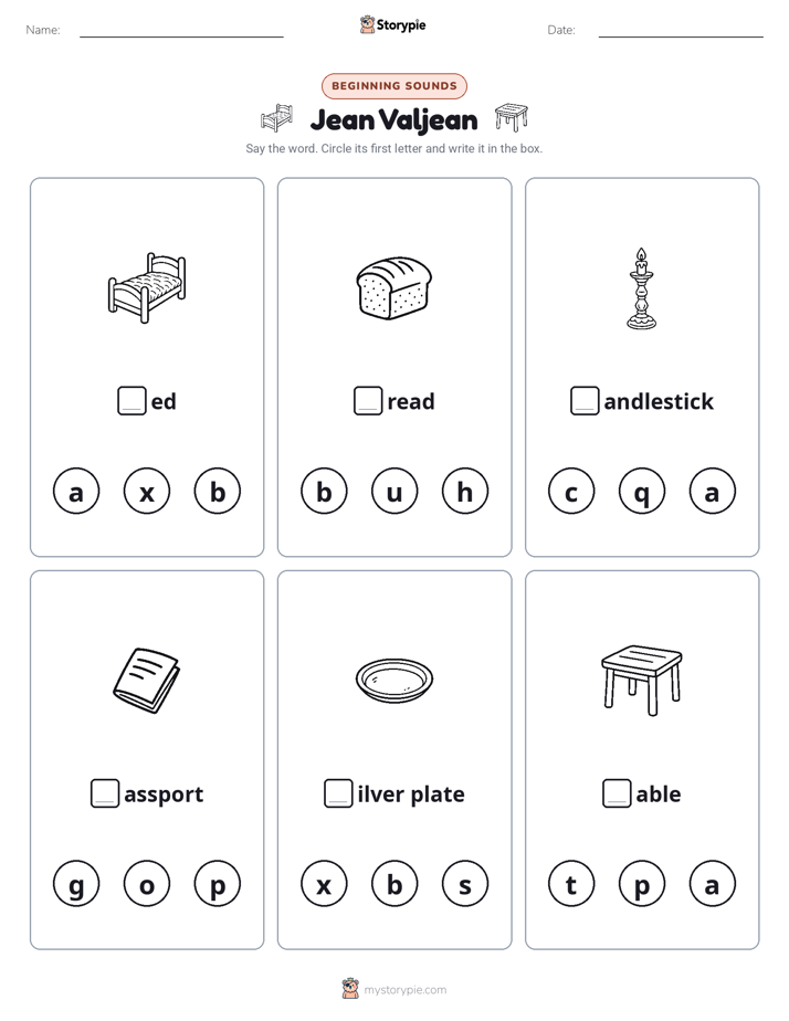 Beginning Sounds
