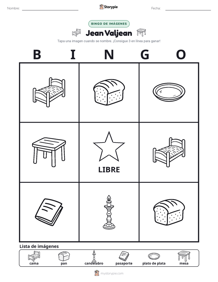 Bingo de Imágenes