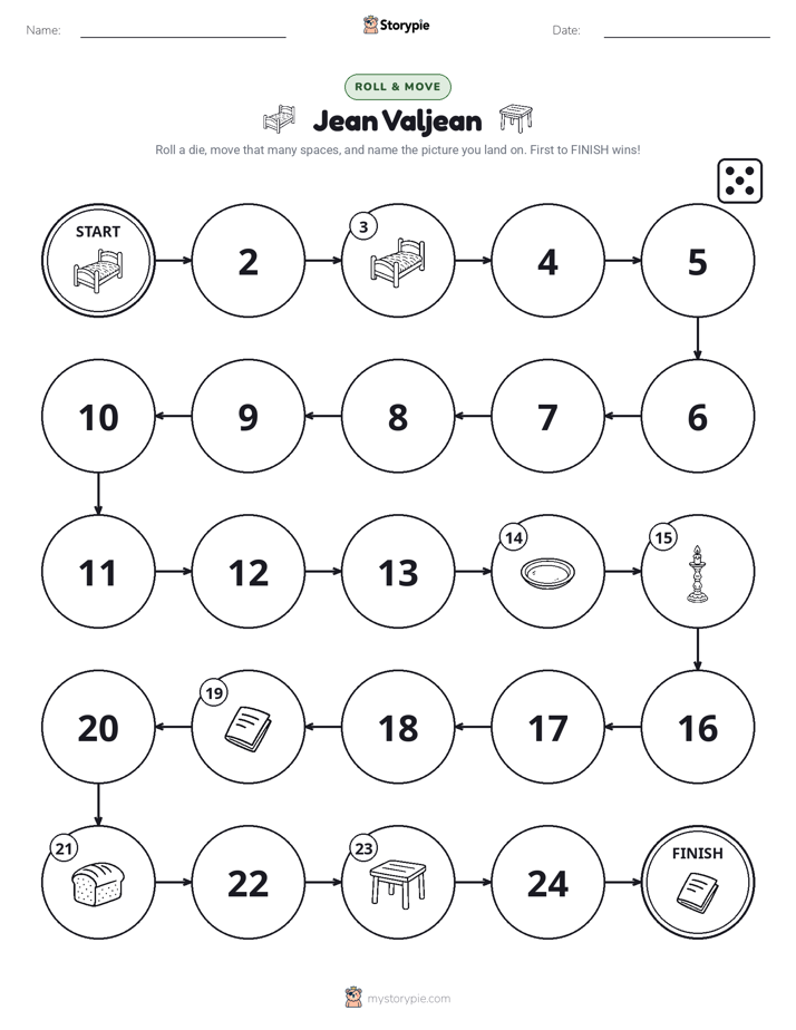 Roll & Move Game