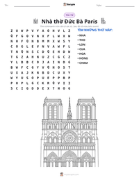 Xem trước tài liệu in sẵn Nhà thờ Đức Bà Paris