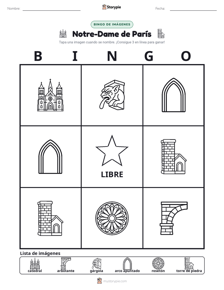 Bingo de Imágenes