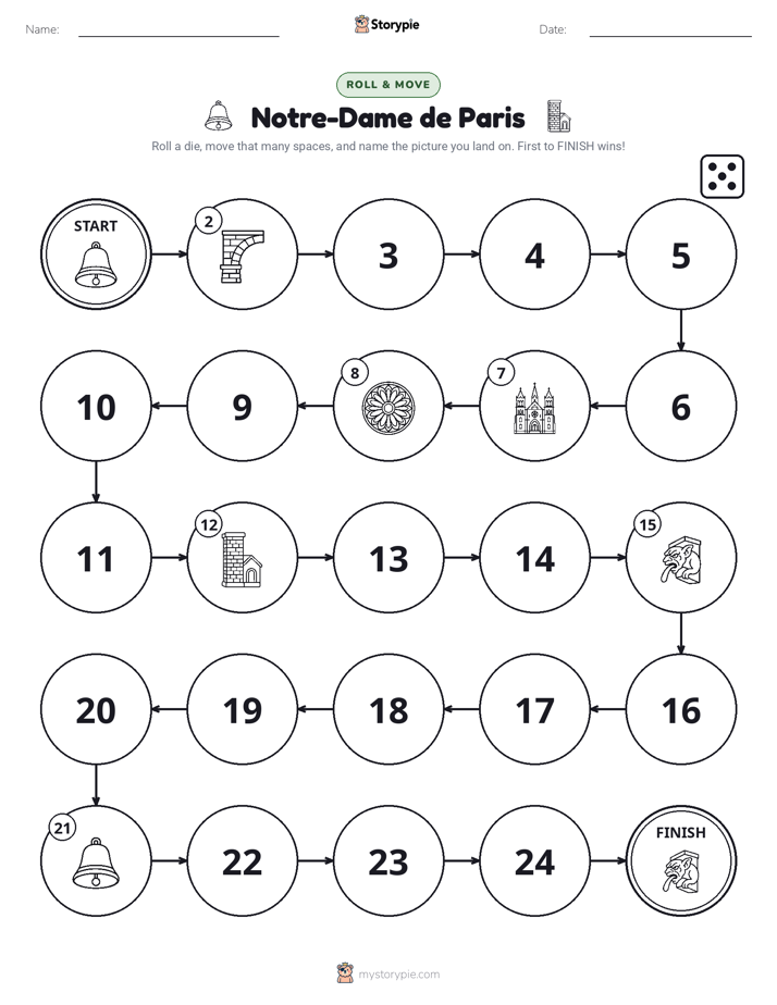 Roll & Move Game