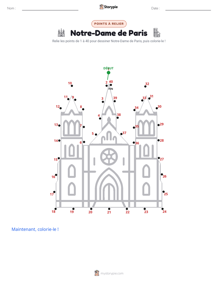 Relie les points