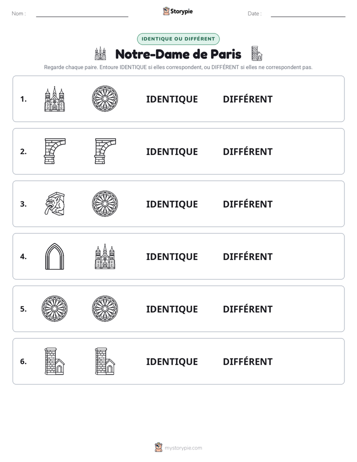 Identique ou Différent