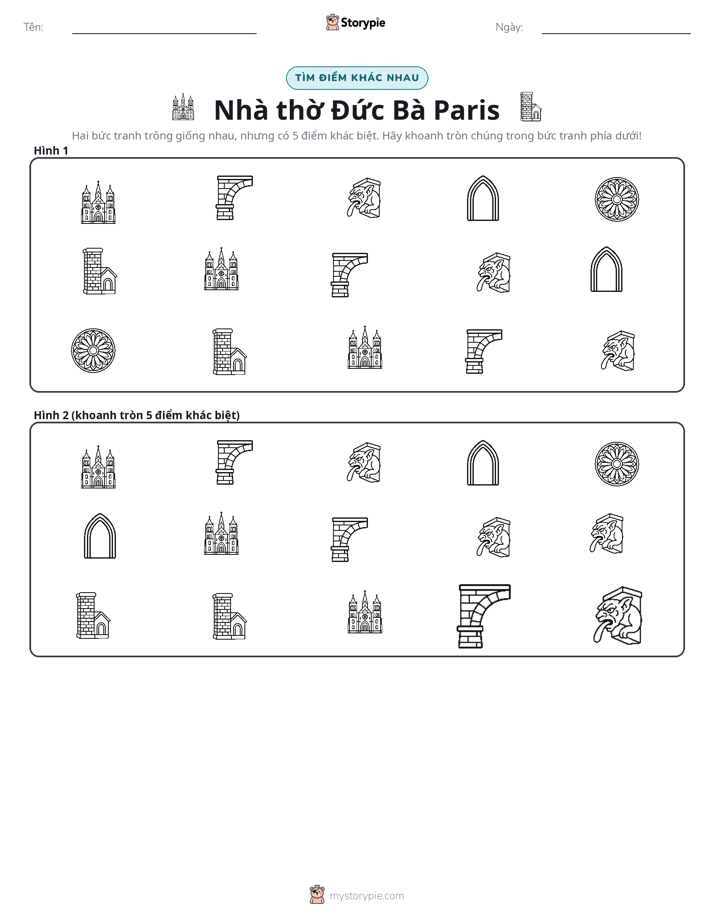 Tìm Sự Khác Biệt