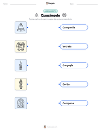 Anteprima della scheda stampabile di Quasimodo