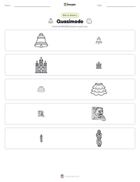 Quasimodo printable worksheet preview