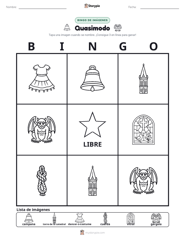 Bingo de Imágenes