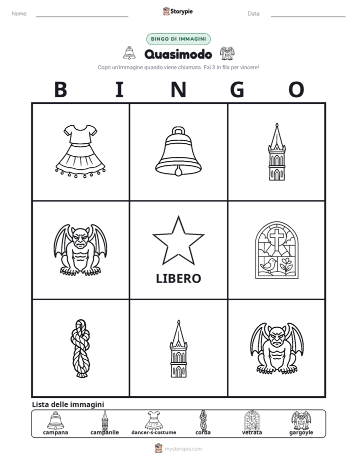 Bingo delle Immagini