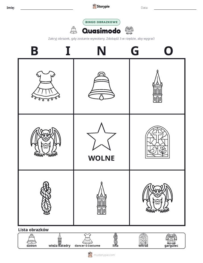 Bingo obrazkowe
