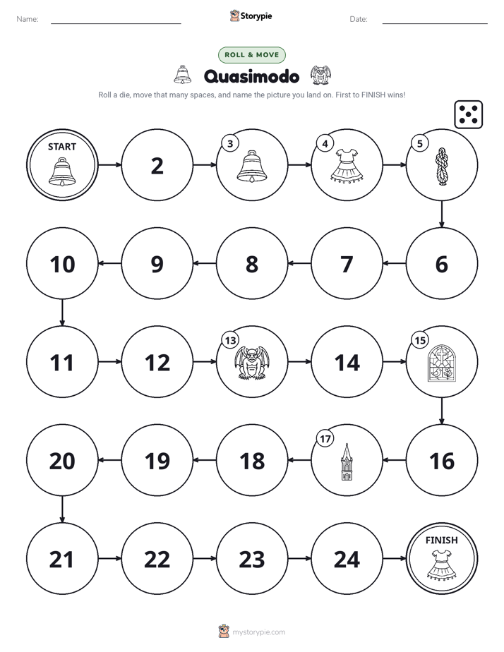 Roll & Move Game