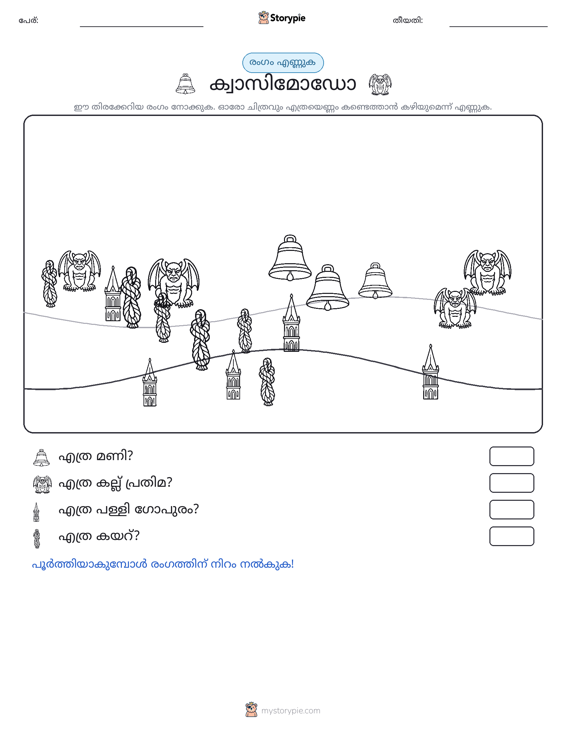 എണ്ണുന്ന ദൃശ്യങ്ങൾ