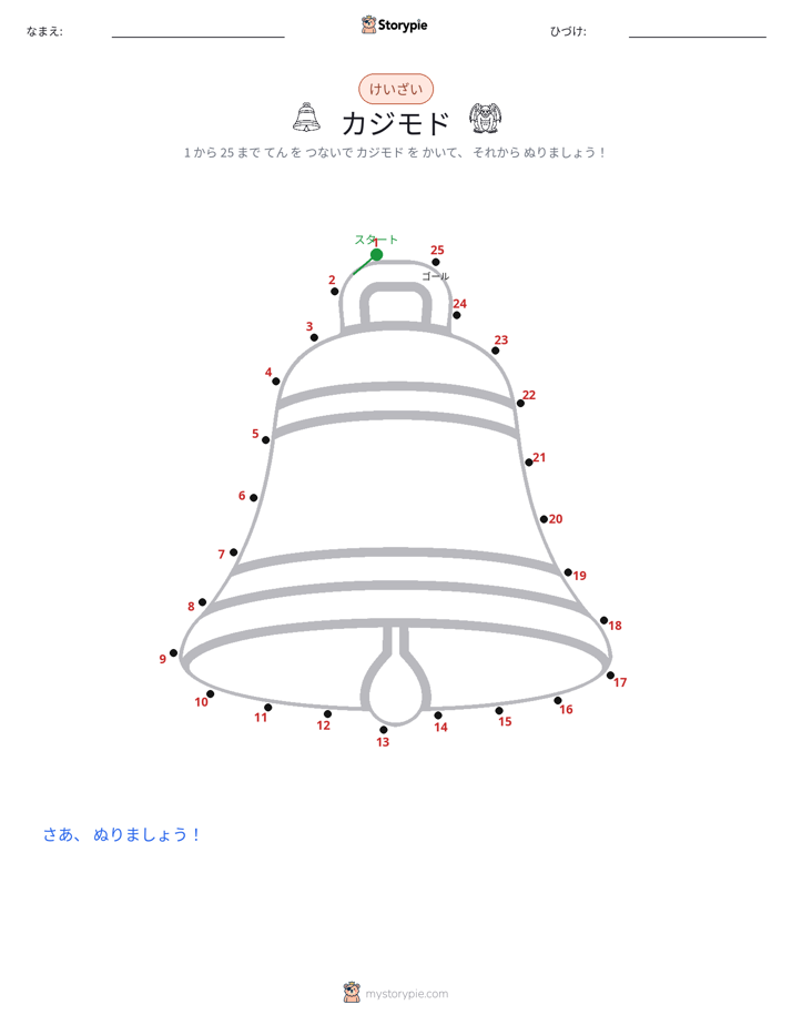 点つなぎ
