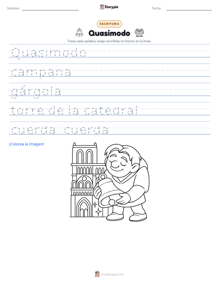 Práctica de Escritura