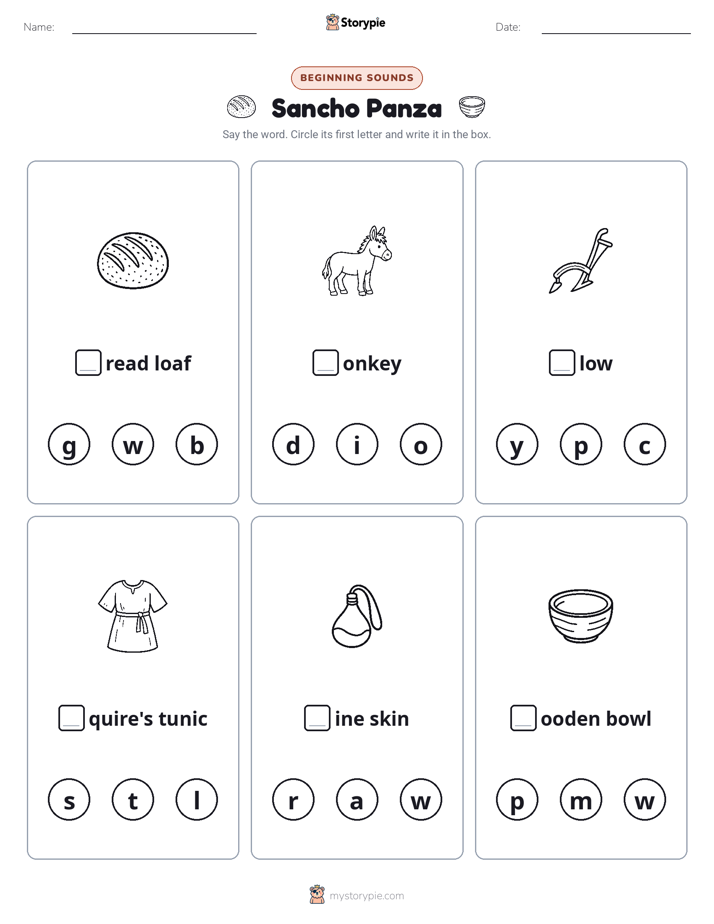 Beginning Sounds