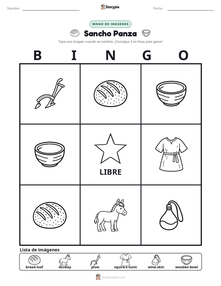 Bingo de Imágenes