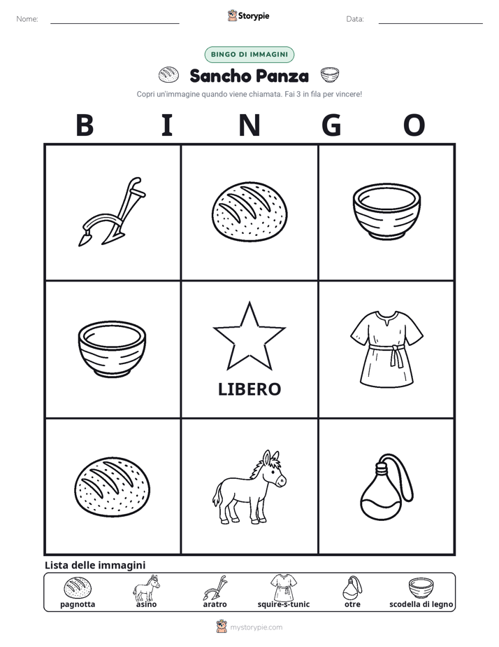 Bingo delle Immagini
