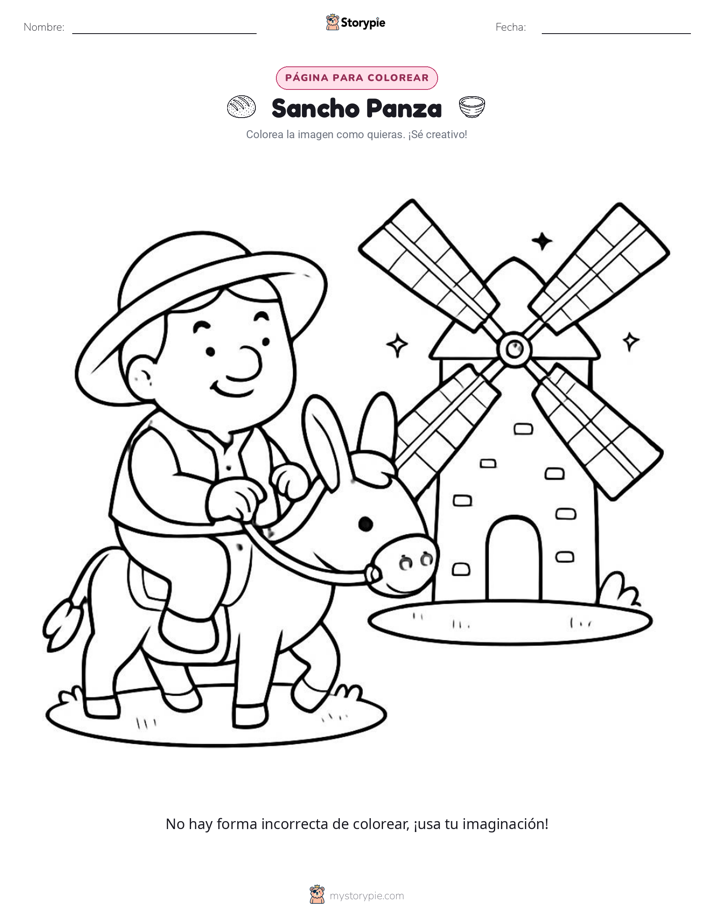 Página para Colorear