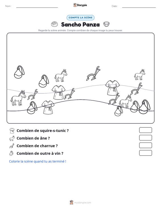 Scène de Comptage