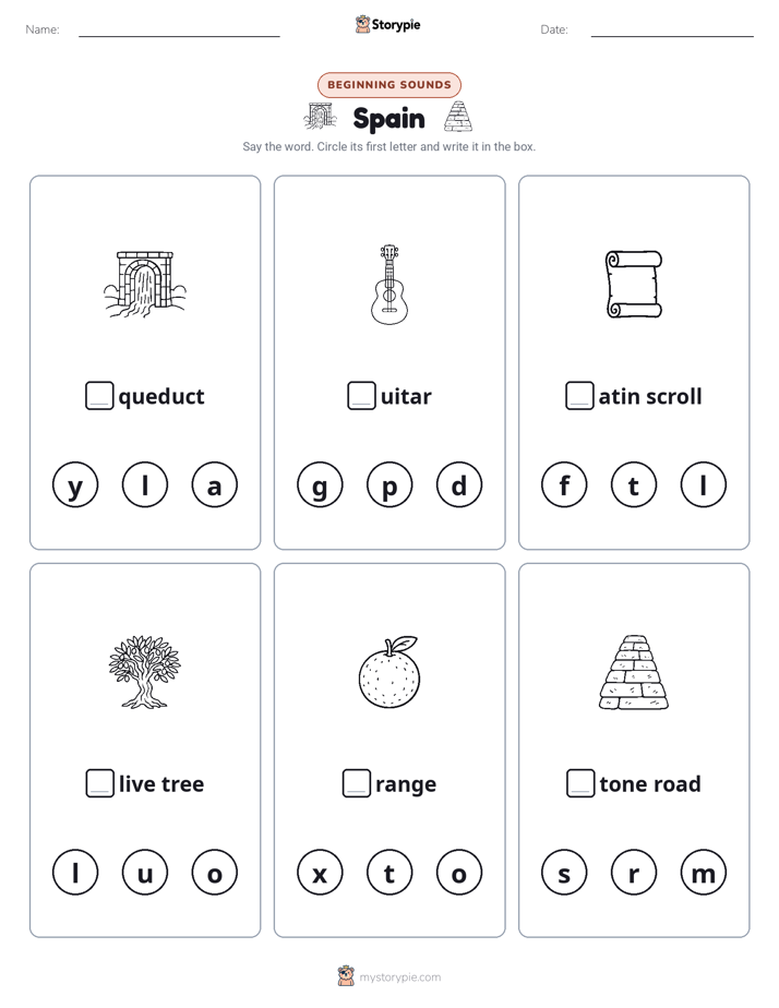 Beginning Sounds