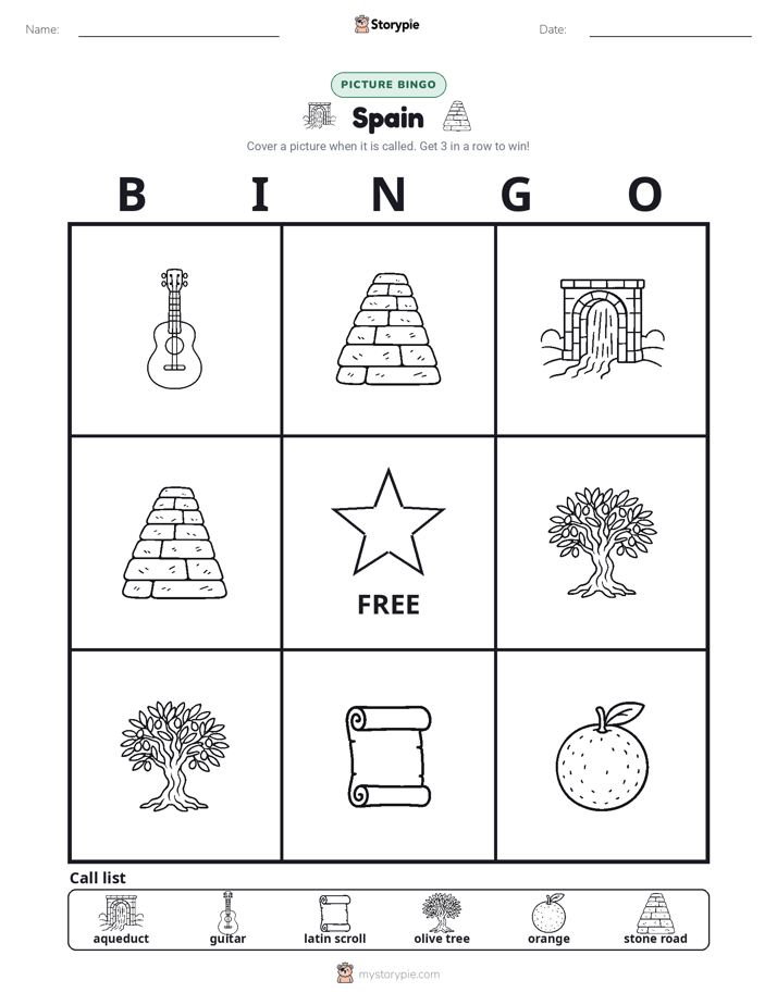 Picture Bingo