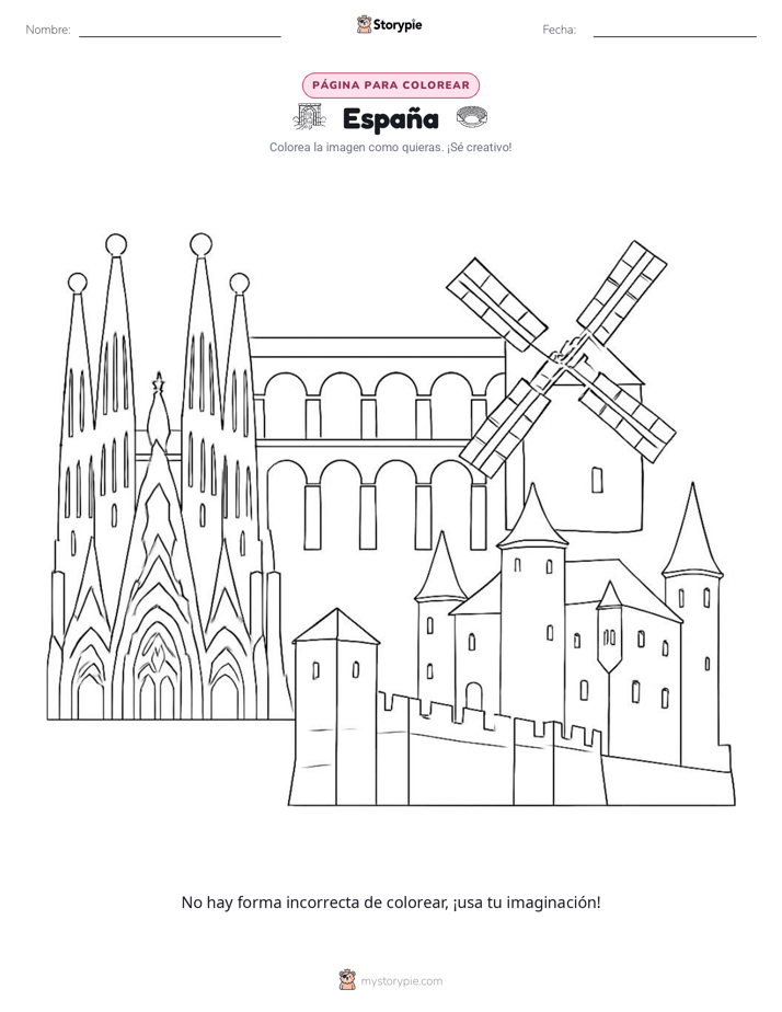 Página para Colorear