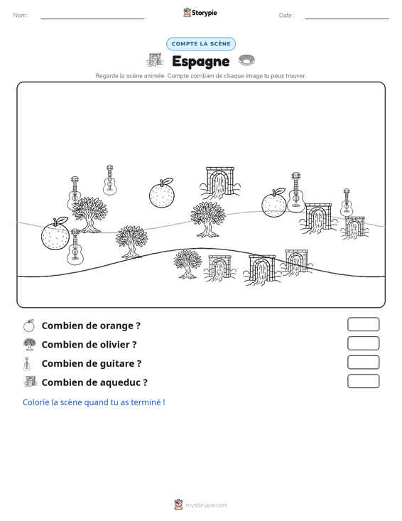 Scène de Comptage