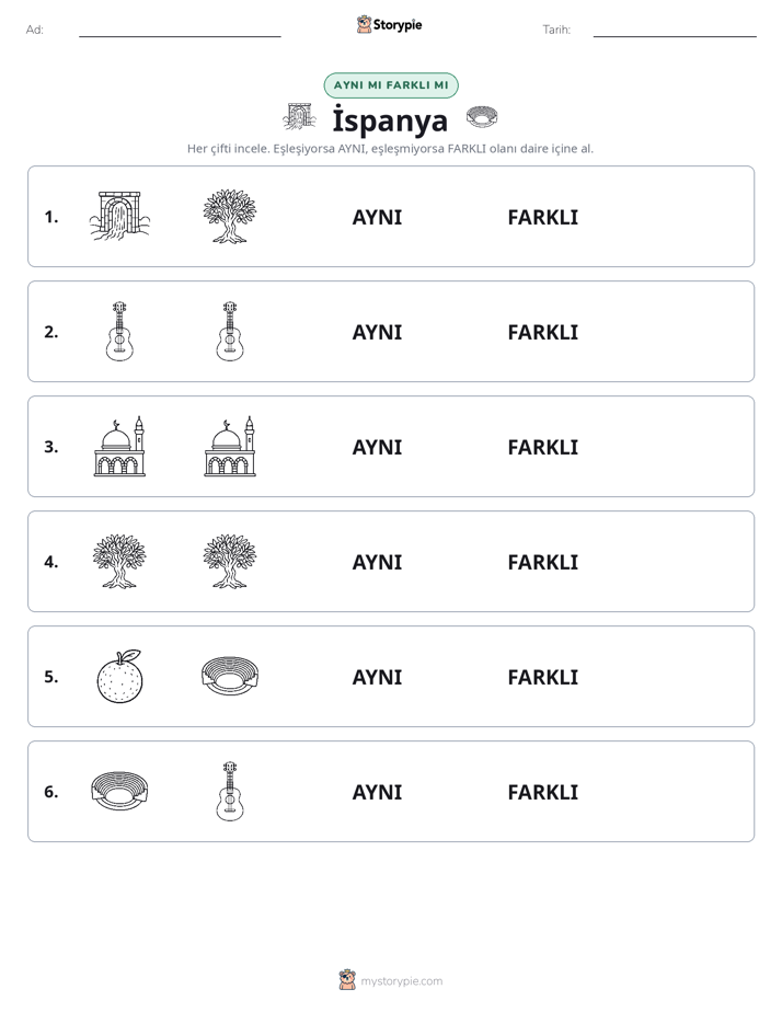 Aynı mı Farklı mı