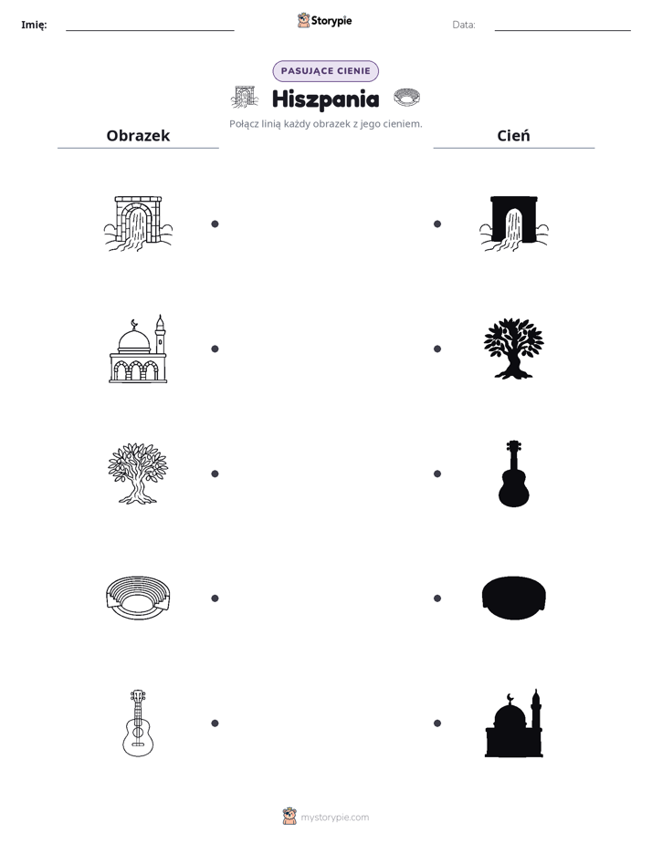 Dopasowanie cieni