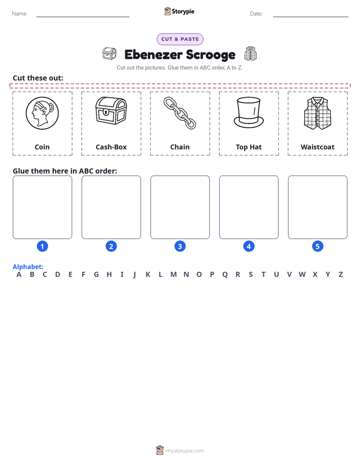 Cut & Paste Alphabet