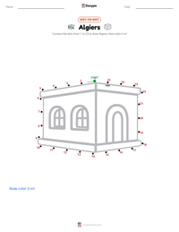 Algiers printable worksheet preview