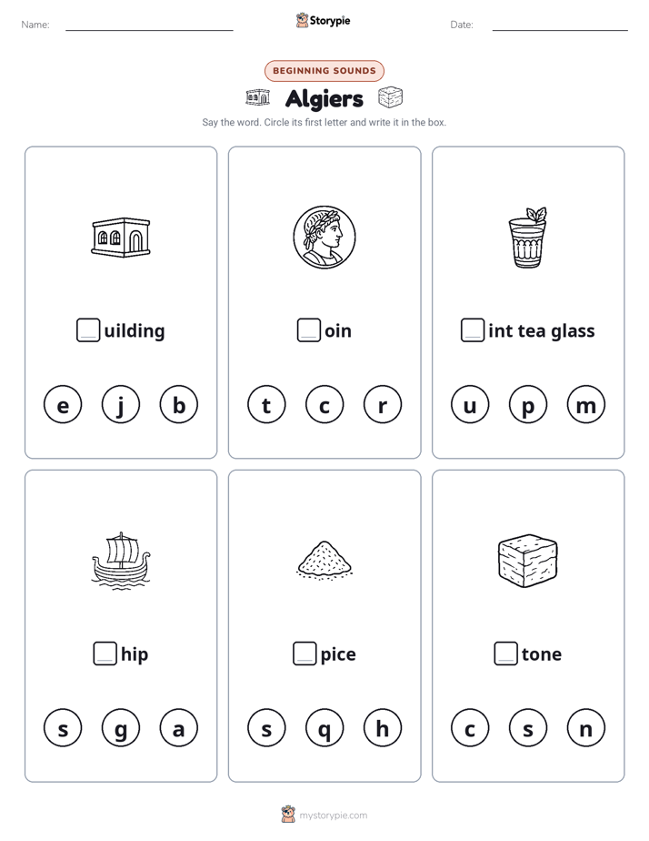 Beginning Sounds