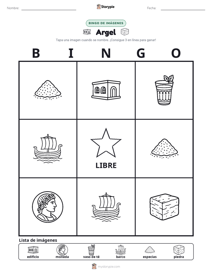 Bingo de Imágenes