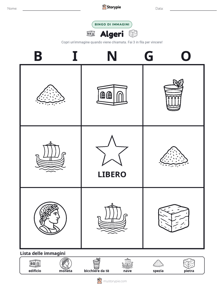 Bingo delle Immagini