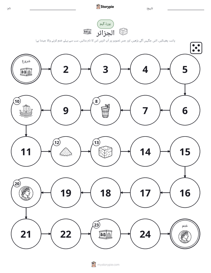 رول اور منتقل کریں کھیل