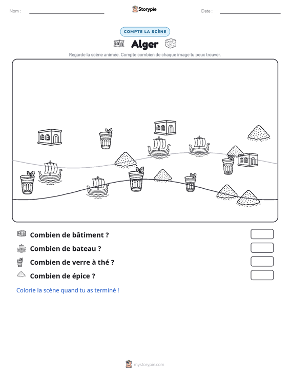 Scène de Comptage