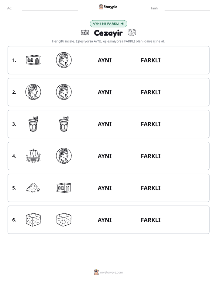 Aynı mı Farklı mı