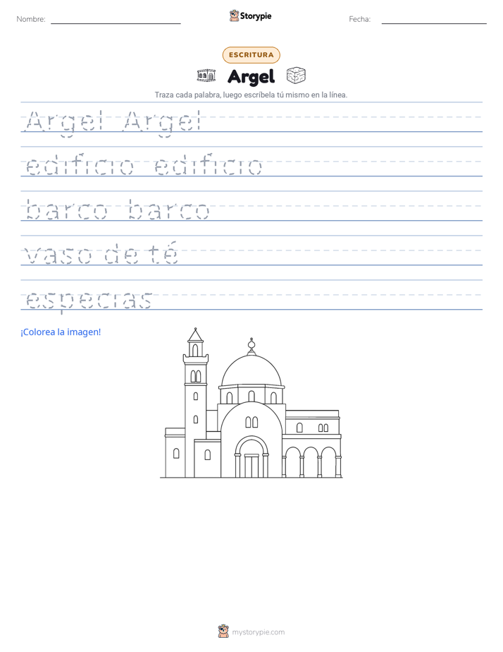 Práctica de Escritura