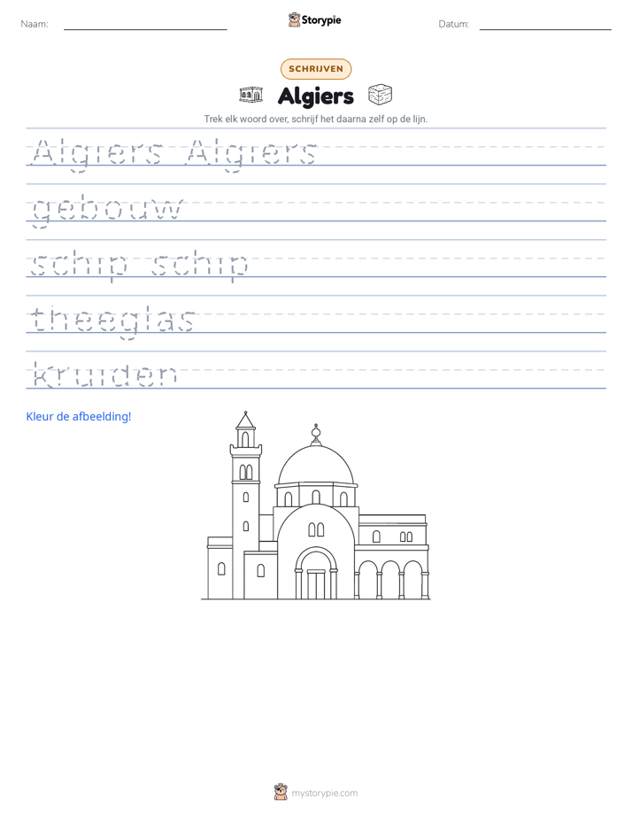 Schrijf Oefening