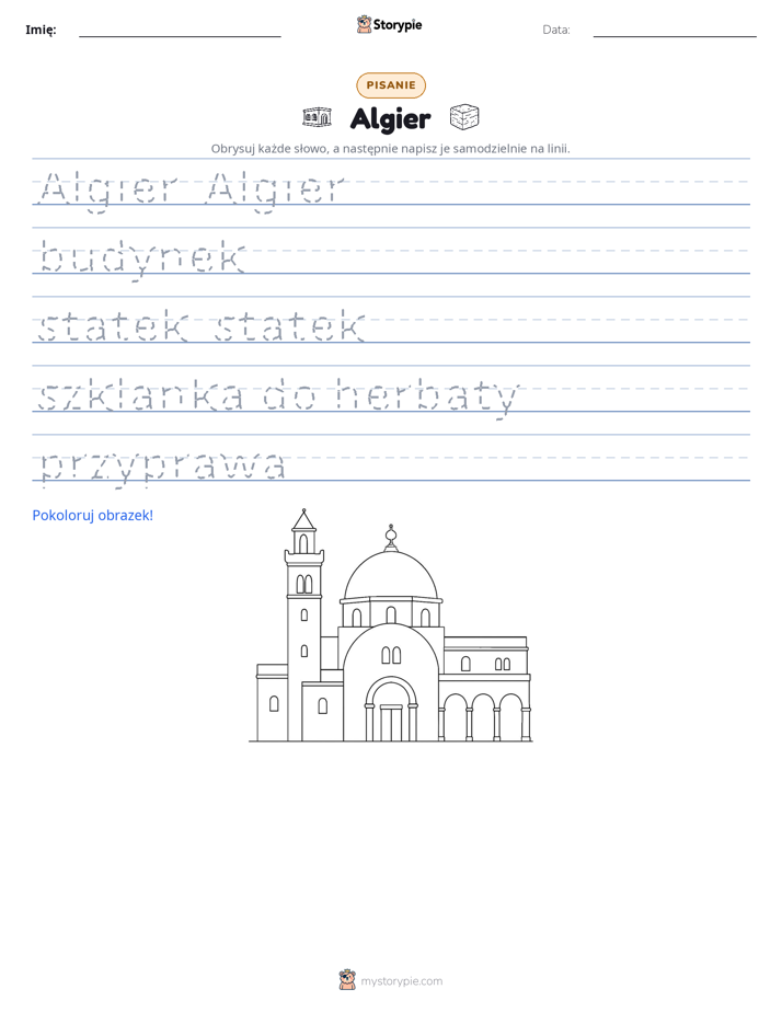 Ćwiczenie Pisania