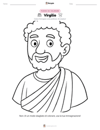 Anteprima della scheda stampabile di Virgilio