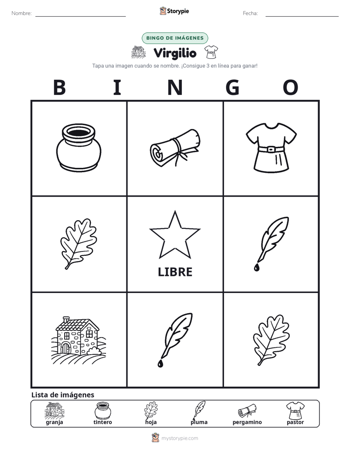 Bingo de Imágenes