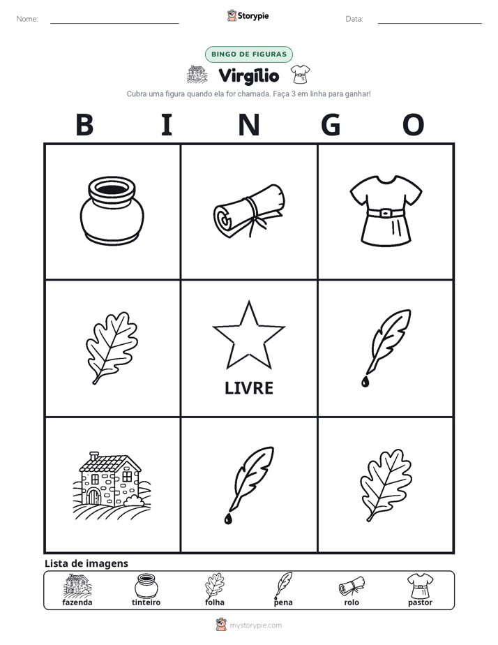 Bingo de Imagens