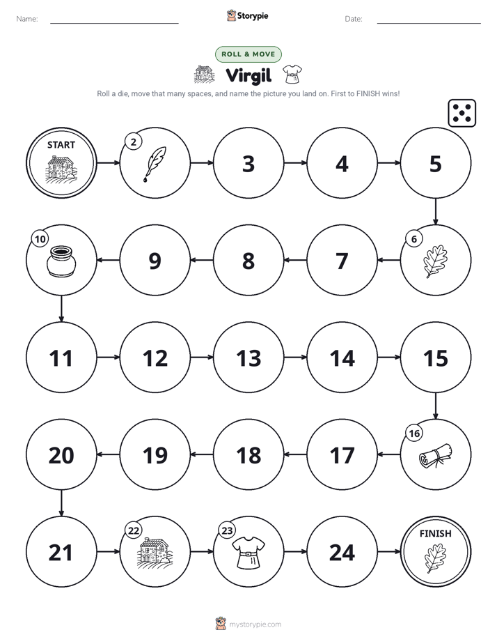 Roll & Move Game