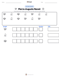 Pierre-Auguste Renoir printable worksheet preview