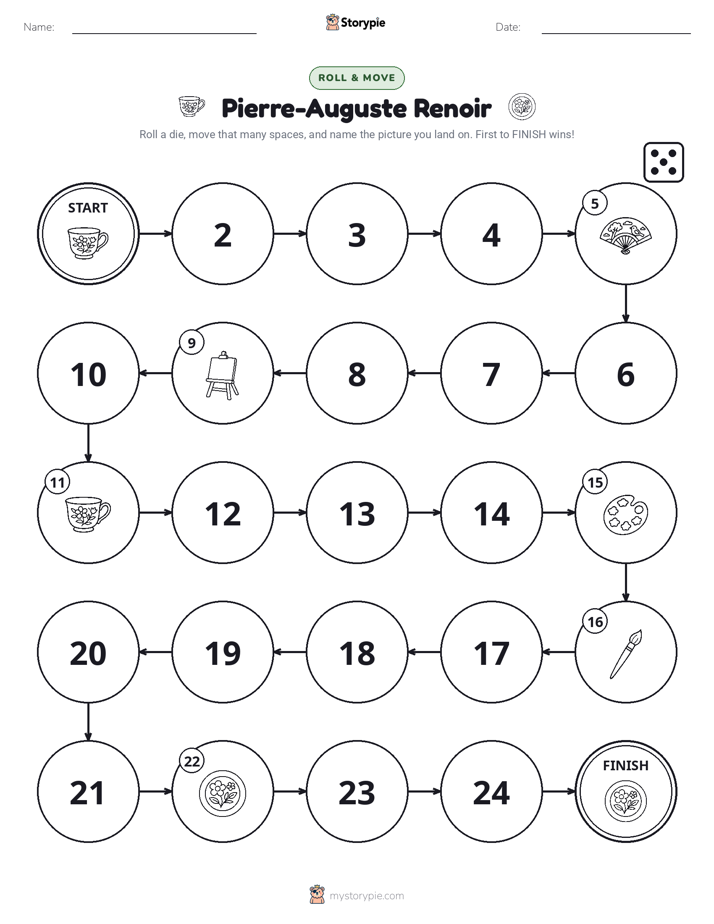 Roll & Move Game